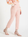 Women'S Luxury Banana Crepe Peach Skin Fit Multi Pleated Trouser