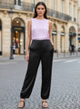 European Satin Loose Fit Trouser