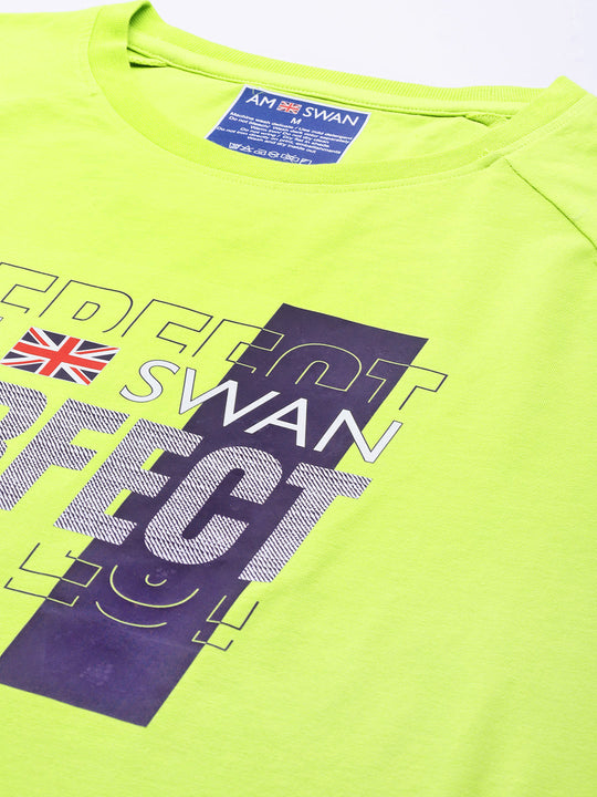 MENS COTTON RICH LYCRA GRAPHIC HALF SLEEVE CREW NECK T-SHIRTS