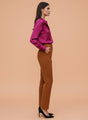 Banana Crepe Sepia C Pant
