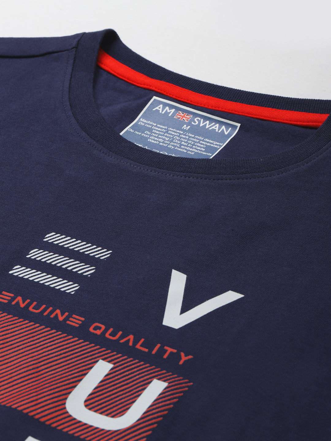 MENS PREMIUM COTTON LYCRA GRAPHIC HALF SLEEVE CREW NECK T-SHIRTS