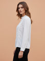 Luxury Lace Panel Women’s Top