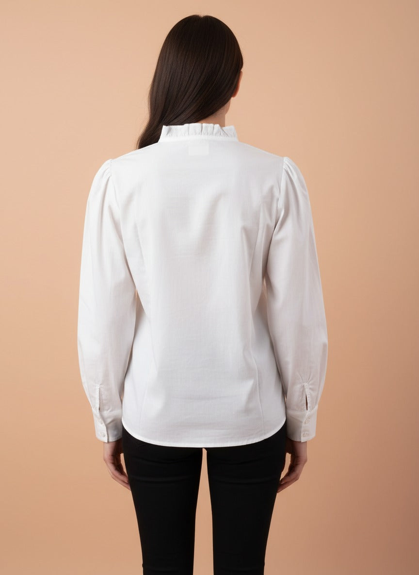 Luxury Lace Panel Women’s Top