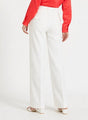 WOMEN'S LUXURY BANANA CREPE STRAIGHT FIT WITH FLAP POCKET TROUSER
