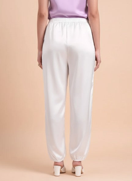 European Satin Loose Fit Trouser
