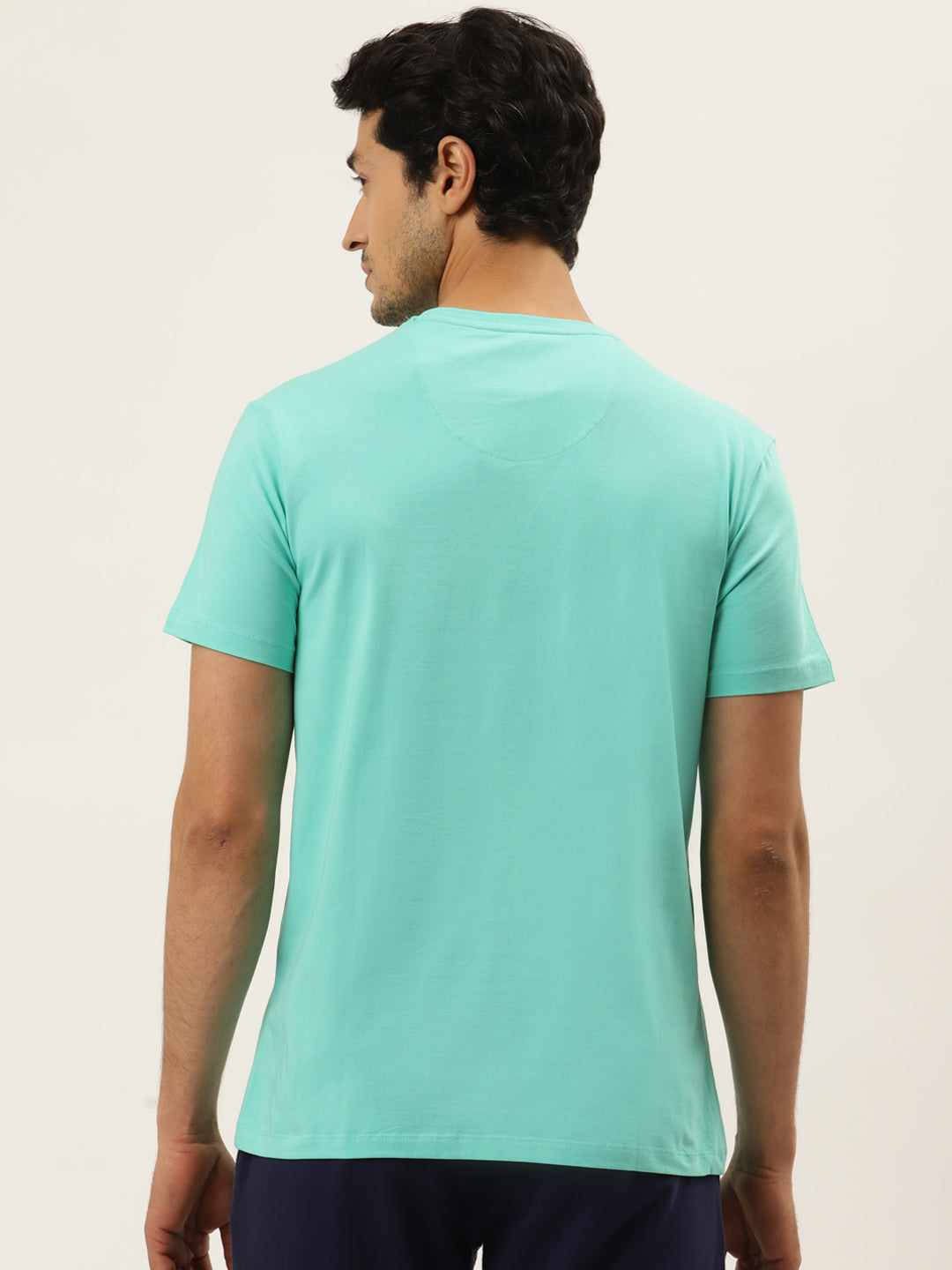 MENS PREMIUM COTTON PRINTED HALF SLEEVE CREW NECK T-SHIRTS