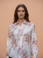 Premium Muslin Digital Print Puff Sleeve Shirt