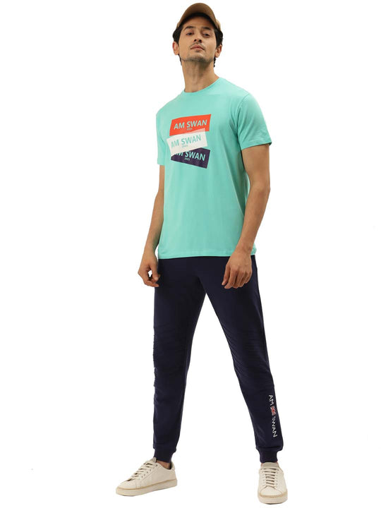 MENS PREMIUM COTTON PRINTED HALF SLEEVE CREW NECK T-SHIRTS