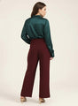 Banana Crepe Mahogany K Pant