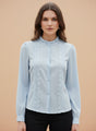 Luxury Lace Panel Women’s Top