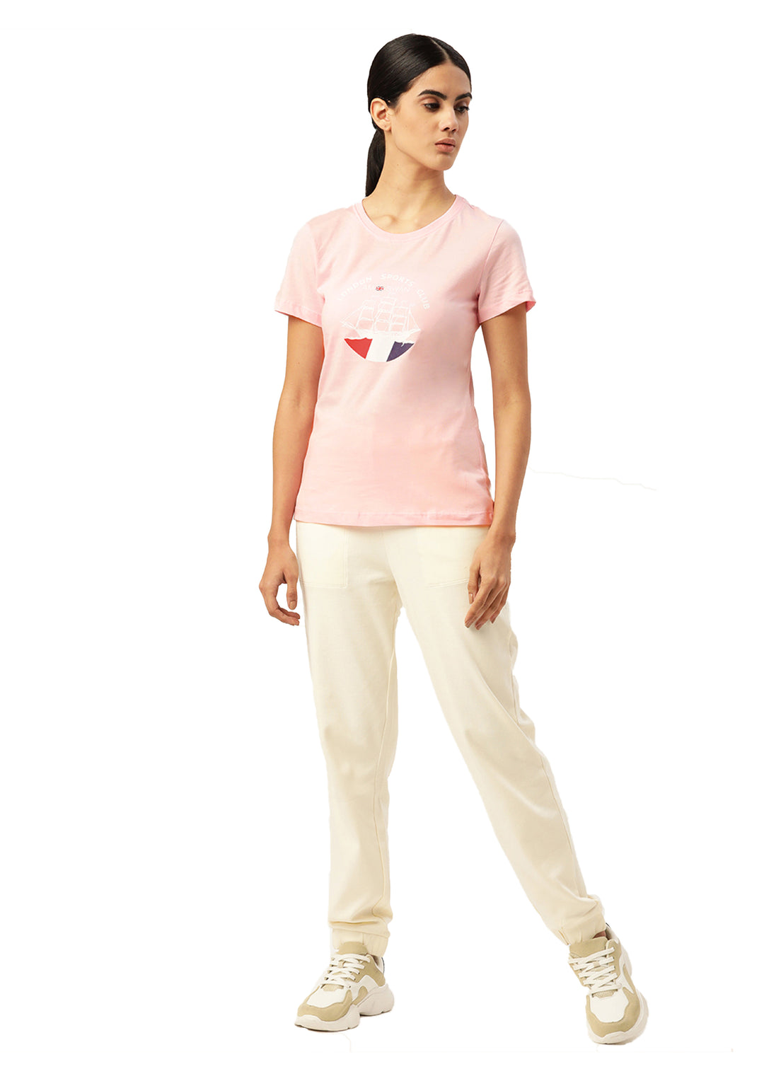 Women'S Premium Cotton Printed Half Sleeve T-Shirts