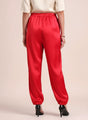 European Satin Loose Fit Trouser