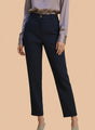 Banana Crepe Navy C Pant