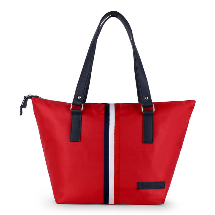 Amswan Unisex Red Tote Bag