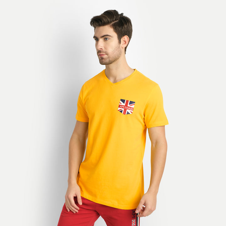 MENS PREMIUM COTTON PRINTED HALF SLEEVE CREW NECK T-SHIRTS