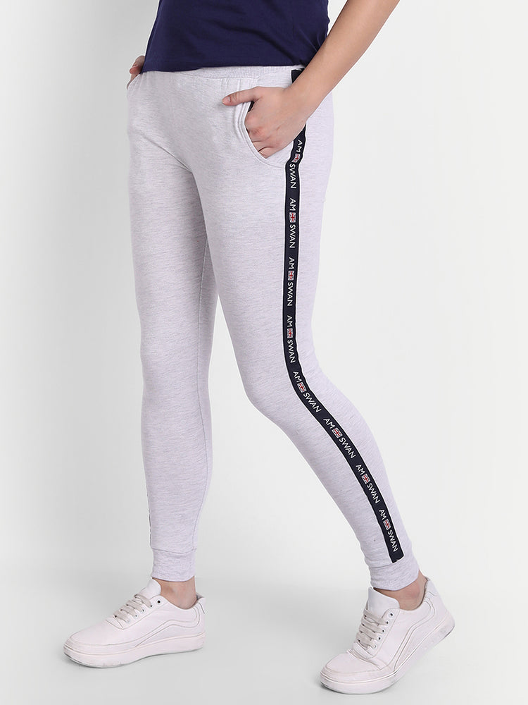 Womens Premium Cotton Printed Track Pants