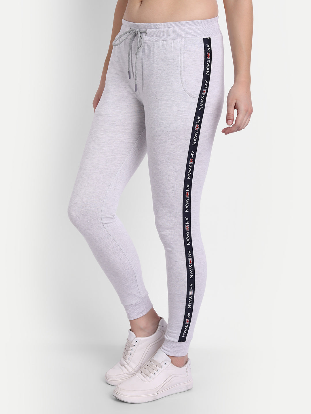 Womens Premium Cotton Printed Track Pants