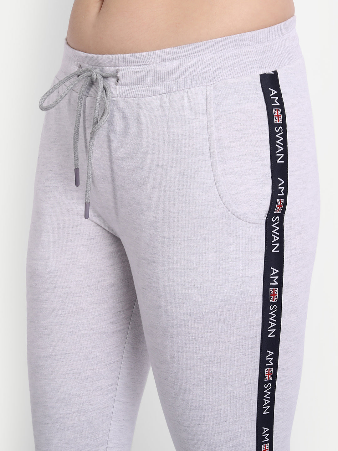 Womens Premium Cotton Printed Track Pants