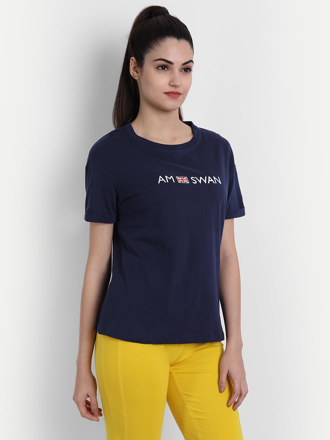 Womens Premium Cotton Printed Half Sleeve T-Shirts