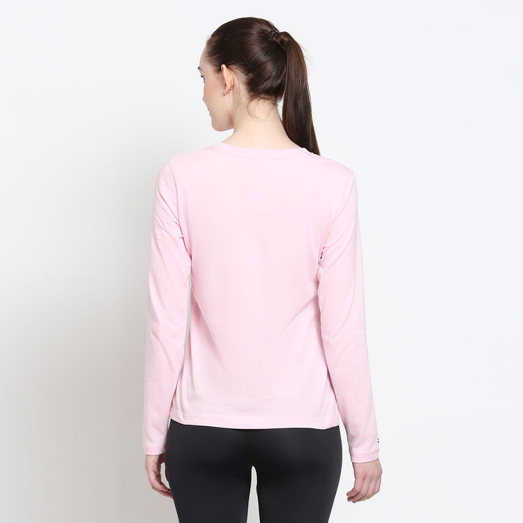 Women'S Premium Cotton Printed Full Sleeve T-Shirts