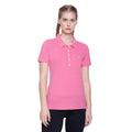 WOMENS PREMIUM COTTON SOLID HALF SLEEVE POLO T-SHIRTS