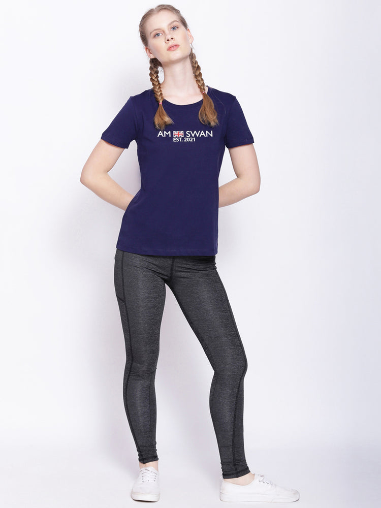 Women'S Premium Cotton Printed Half Sleeve T-Shirts