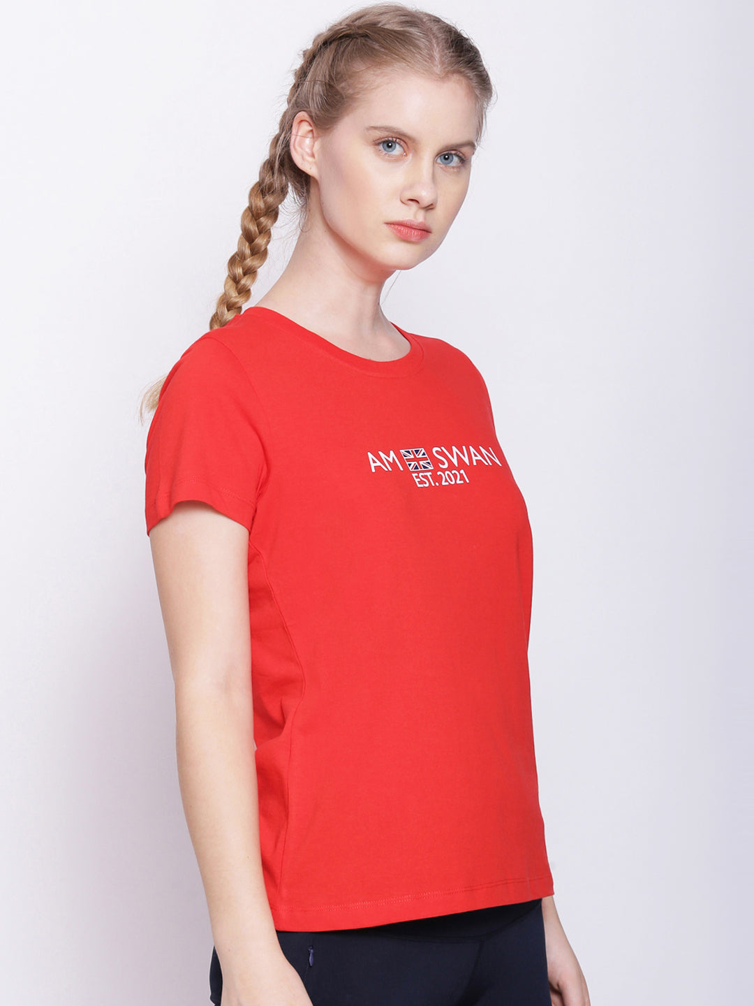 Womens Premium Cotton Printed Half Sleeve T-Shirts