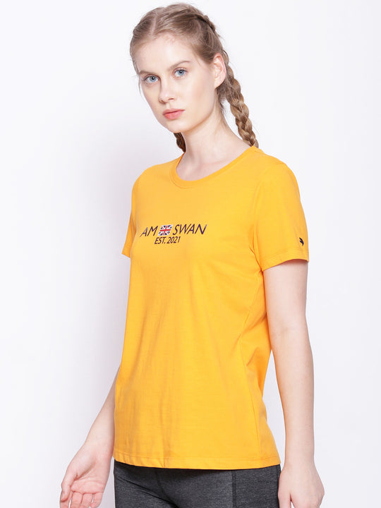 Women'S Premium Cotton Printed Half Sleeve T-Shirts