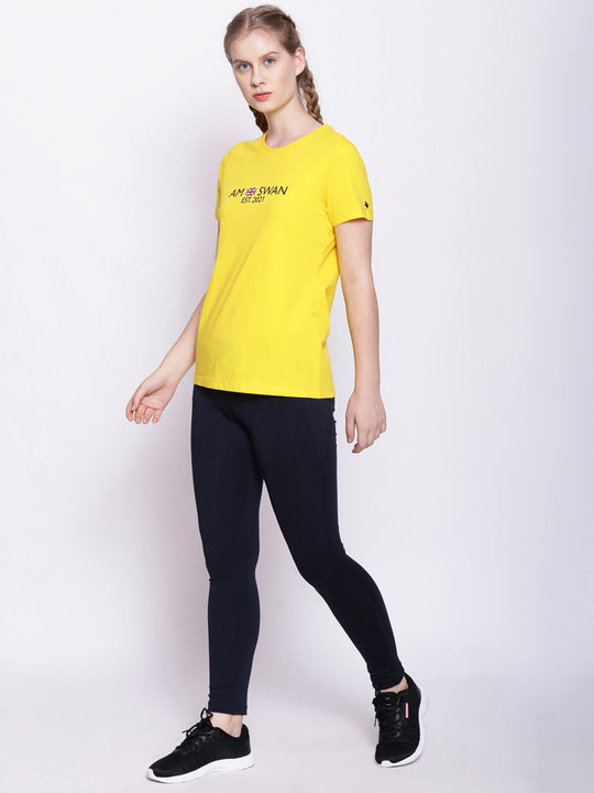 Women'S Premium Cotton Printed Half Sleeve T-Shirts