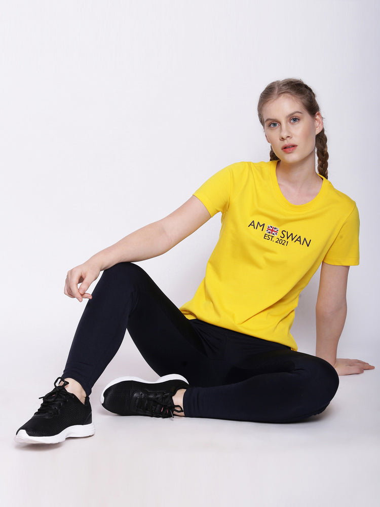 Women'S Premium Cotton Printed Half Sleeve T-Shirts