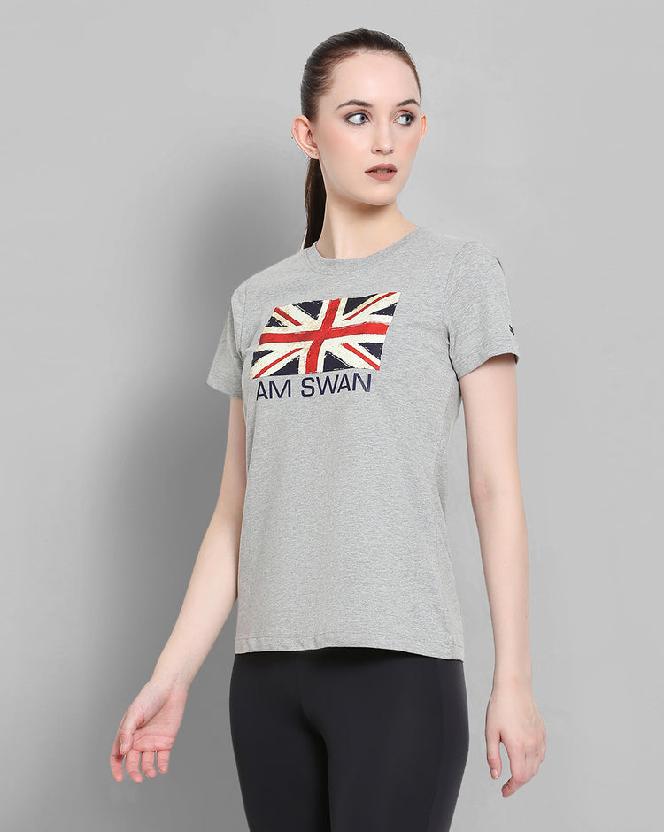 Women'S Premium Cotton Graphic Half Sleeve T-Shirts