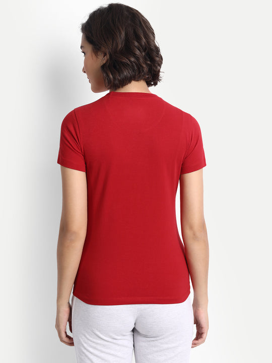 Women'S Premium Cotton Graphic Half Sleeve T-Shirts