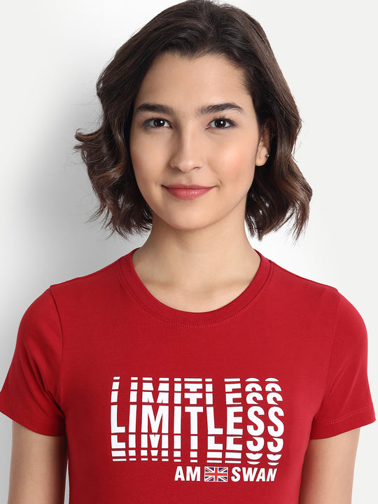 Women'S Premium Cotton Graphic Half Sleeve T-Shirts