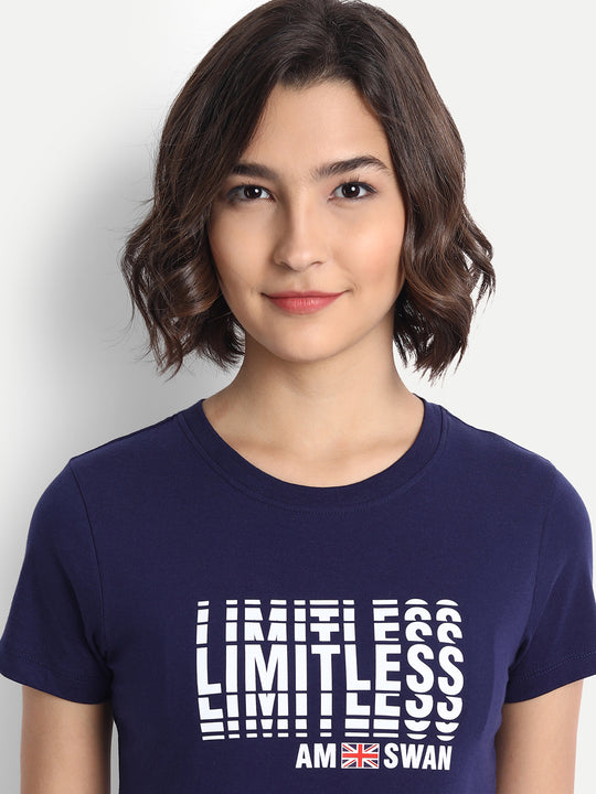 Women'S Premium Cotton Graphic Half Sleeve T-Shirts