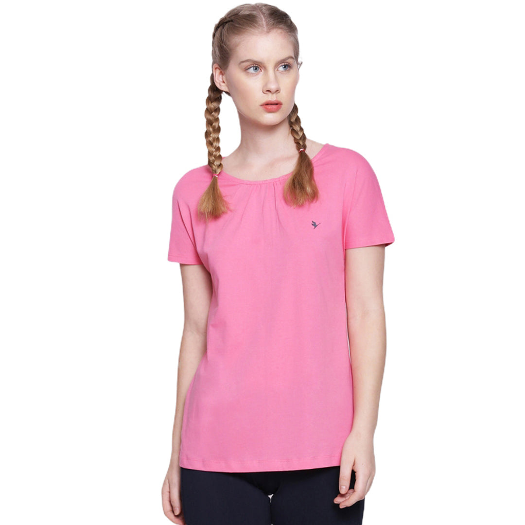 Womens Premium Cotton Half Sleeve Tops