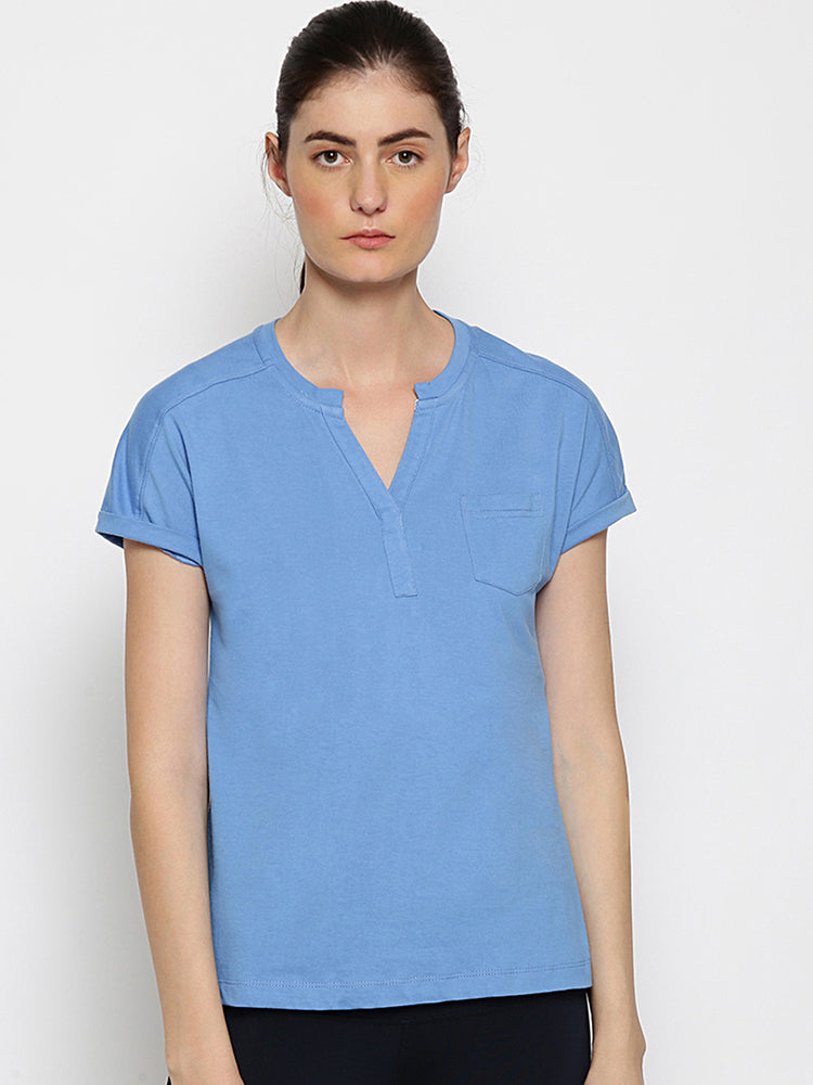 Womens Premium Cotton Half Sleeve Tops