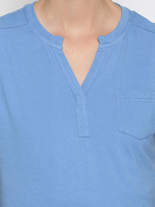 Womens Premium Cotton Half Sleeve Tops