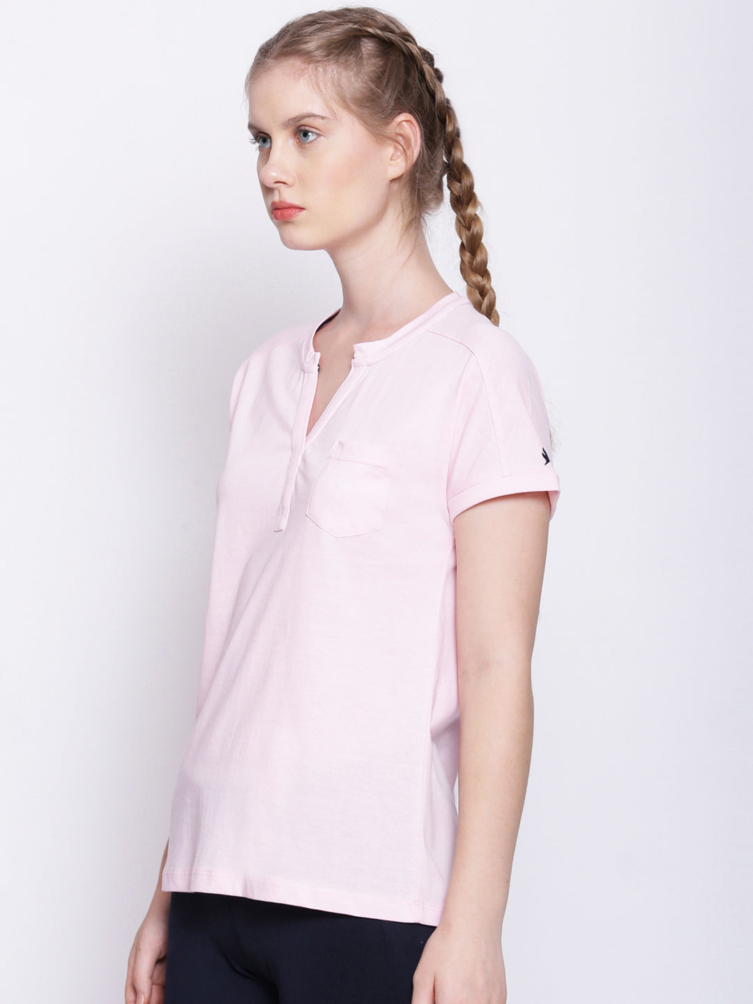 Womens Premium Cotton Half Sleeve Tops