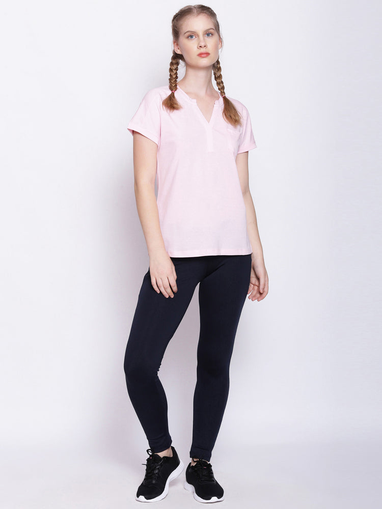 Womens Premium Cotton Half Sleeve Tops