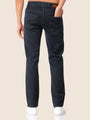 Amswan Premium Men'S Blue Dark Wash Classic Fit Jeans