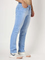 Premium Men'S Light Blue Light Wash Relaxed Fit Jeans