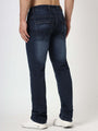 Premium Men'S Blue Dark Wash Relaxed Fit Jeans