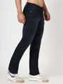 Premium Men'S Blue Dark Wash Relaxed Fit Jeans
