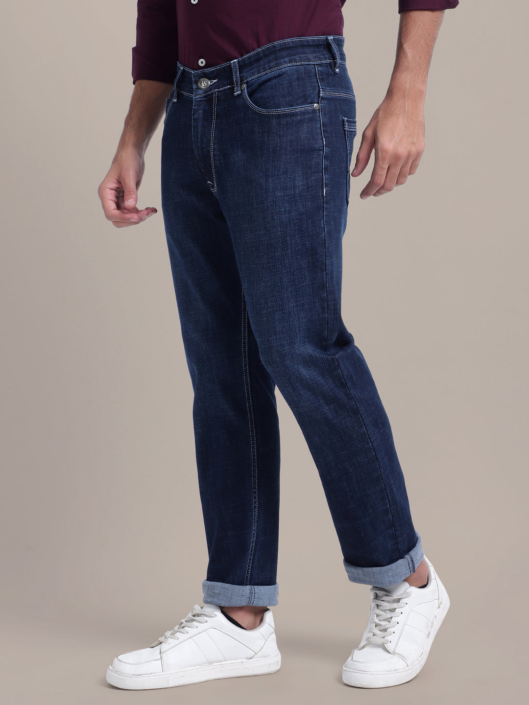 Premium Blue Denim For Men's