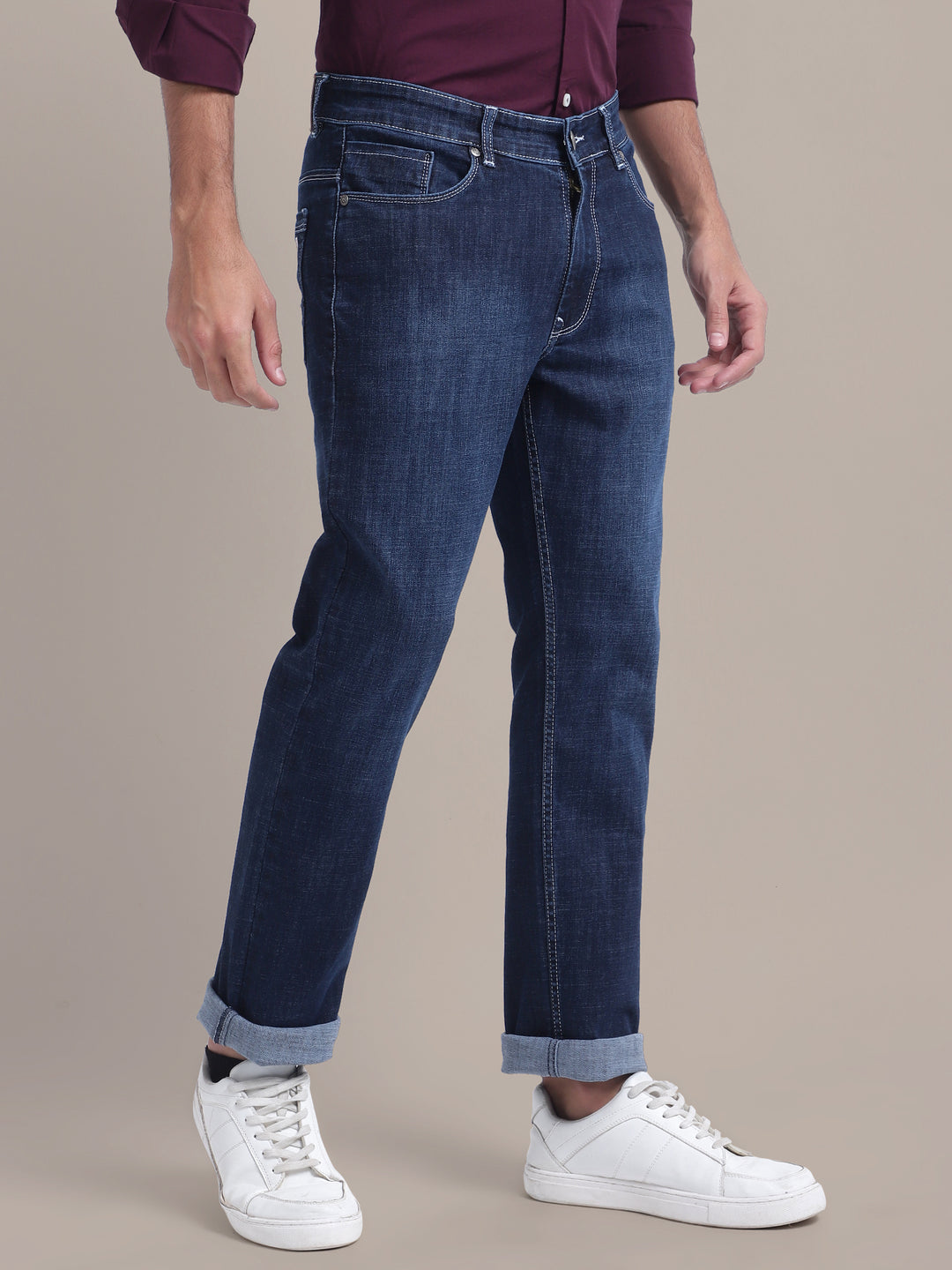 Premium Blue Denim For Men's