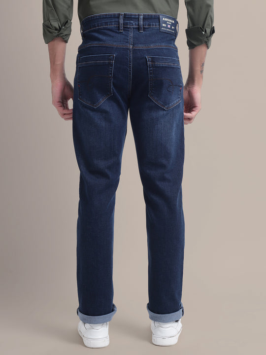 Premium Stretchable Jeans With Straight Fit