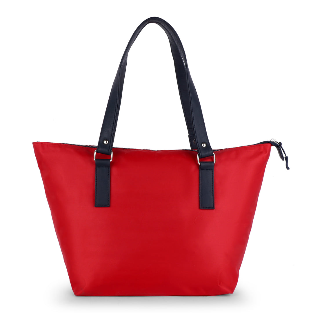 Amswan Unisex Red Tote Bag