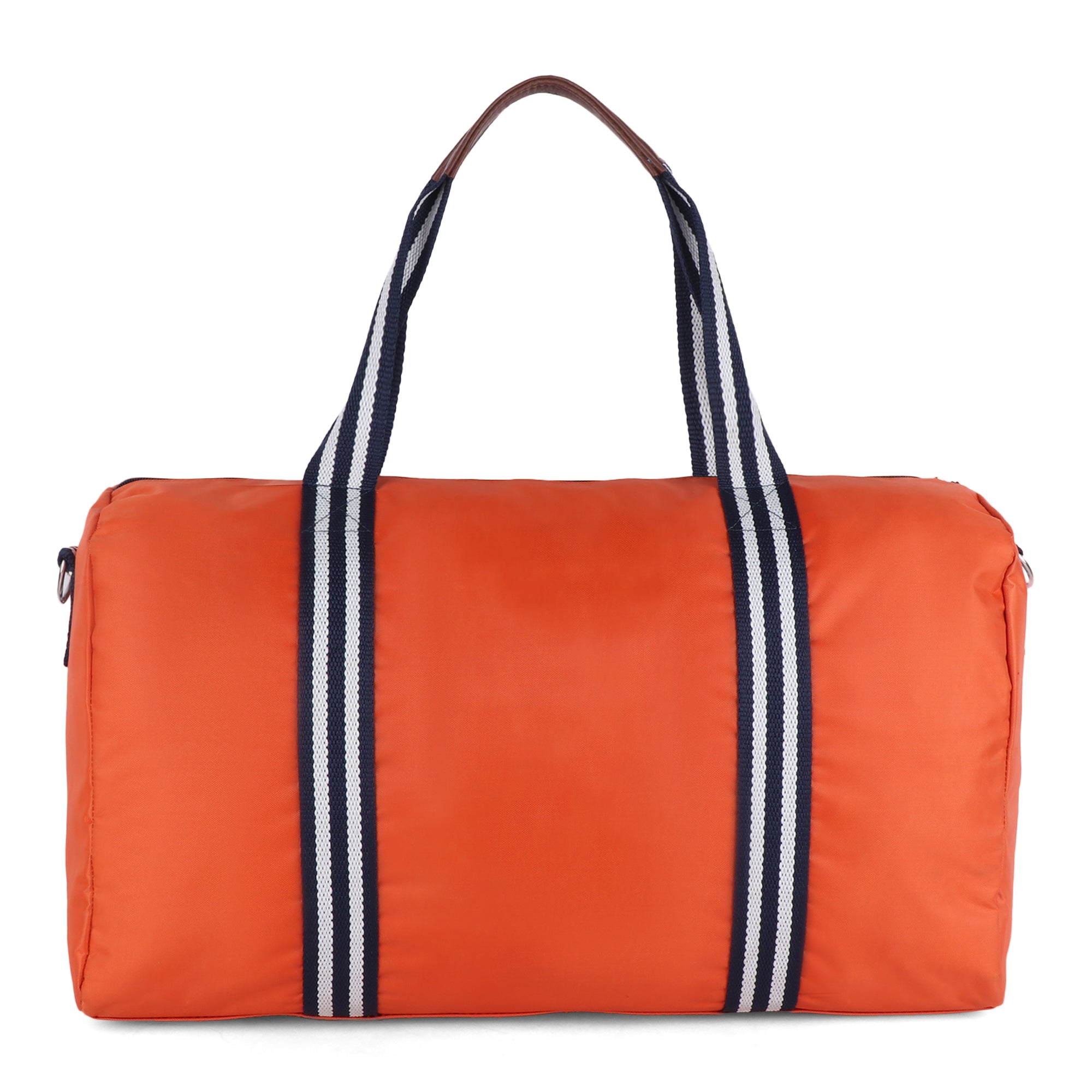 Amswan Unisex Orange Duffle Bag Stylish Versatility For Travel & Beyond