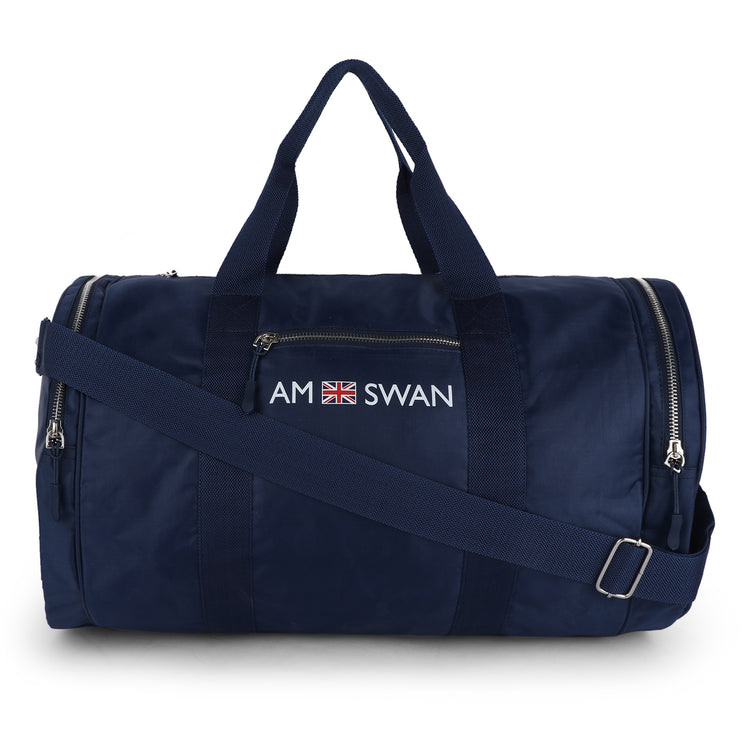 Amswan Unisex Navy Duffle Bag Stylish Versatility For Travel & Beyond