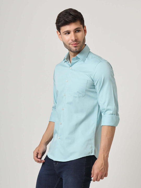 Premium Cotton Satin Shirt